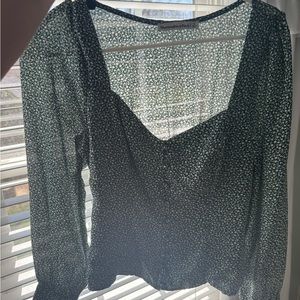 Abercrombie long sleeve blouse